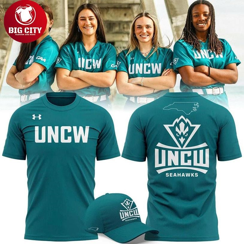 UNC Wilmington Seahawks 2026 Discere Aude Two Sided Shirt