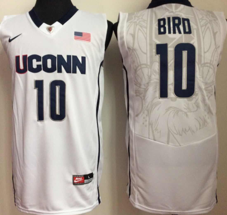 Uconn Huskies #10 Sue Bird White