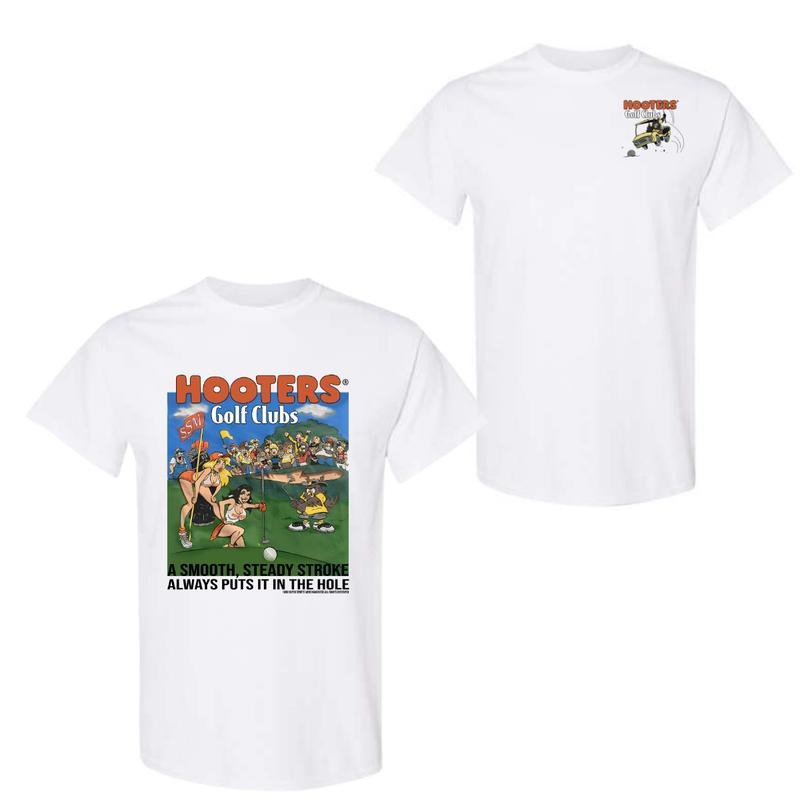 Unisex Hooters Golf Club T-Shirt Sweatshirt Hoodie, Trendy Shirt | InkThreadWorks.com