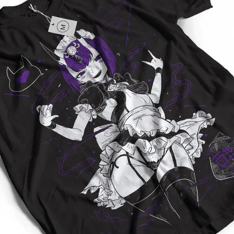 Unisex Waifu Material Anime T-Shirt, Tamaki Anime Girl Lewd Shirt, Cute Anime T-Shirt, Gift For Anime Lover, Cool Anime Tee, JDM-T-Shirt