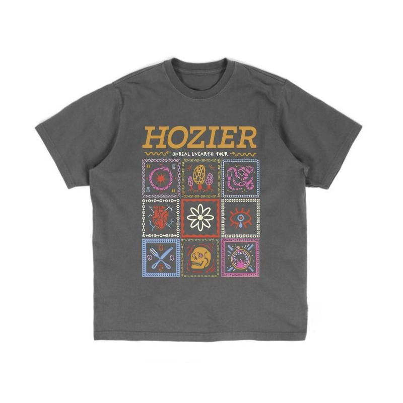Unreal Unearth Hozier T-shirt, Hozier Tour 2024 Shirt, Vintage Hozier Sweatshirt Best Price