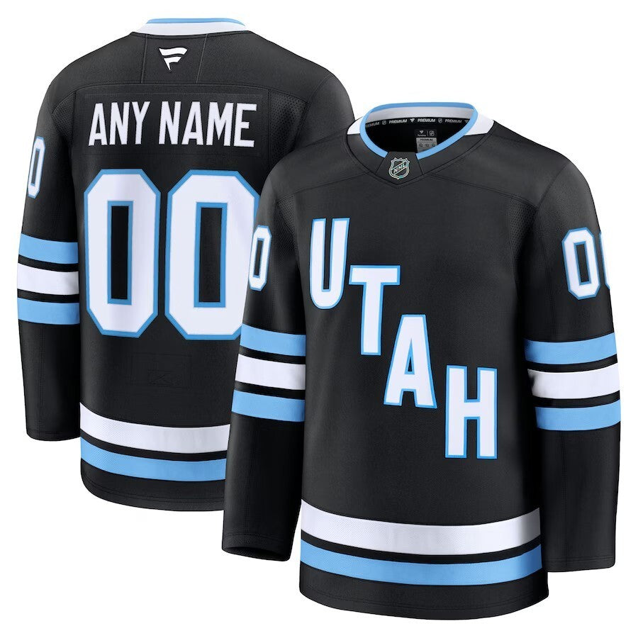 Utah Hockey Club Fanatics Home Premium Custom Jersey - Black
