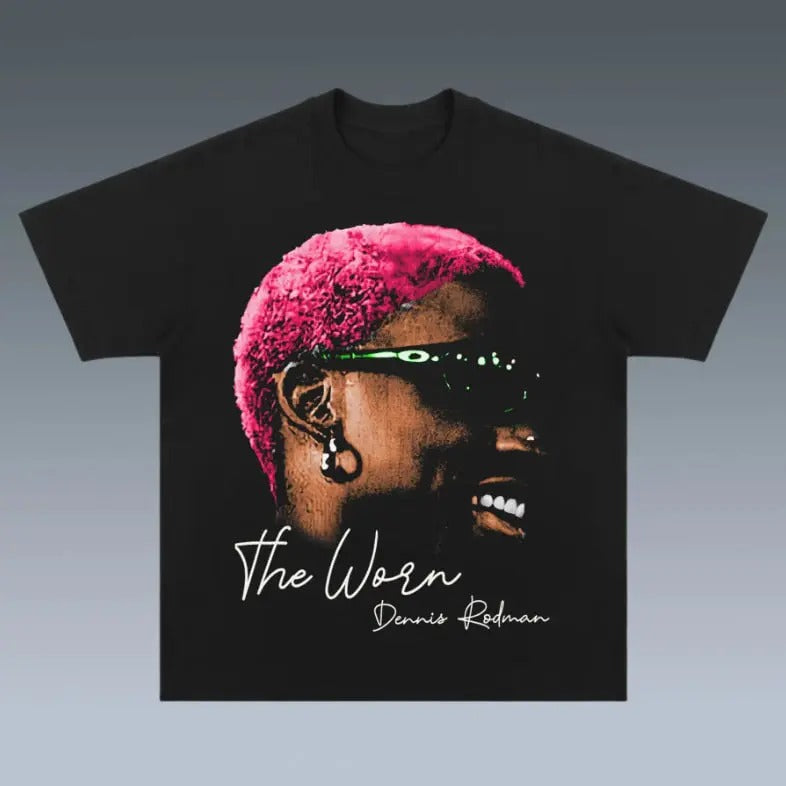 VINTAGE TEE, DENNIS RODMAN ,gift for fan, Gift For Women Top Womenswear Underwear Tshirt Hoodie, Sweatshirt