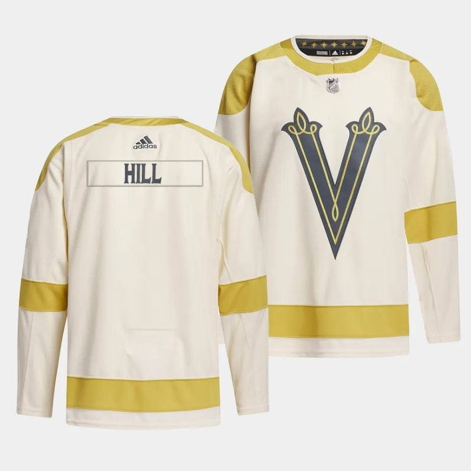 Vegas Golden Knights 2024 NHL Winter Classic Jersey - Cream Style 1