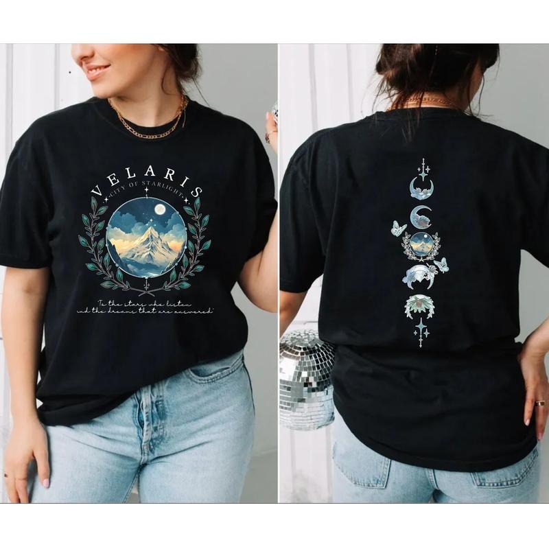 Velaris Bookish,Velaris City Of Starlight Sweatshirt, Court Of Dreams, The Night Court, Acotar Velaris Sweatshirt, Unisex...