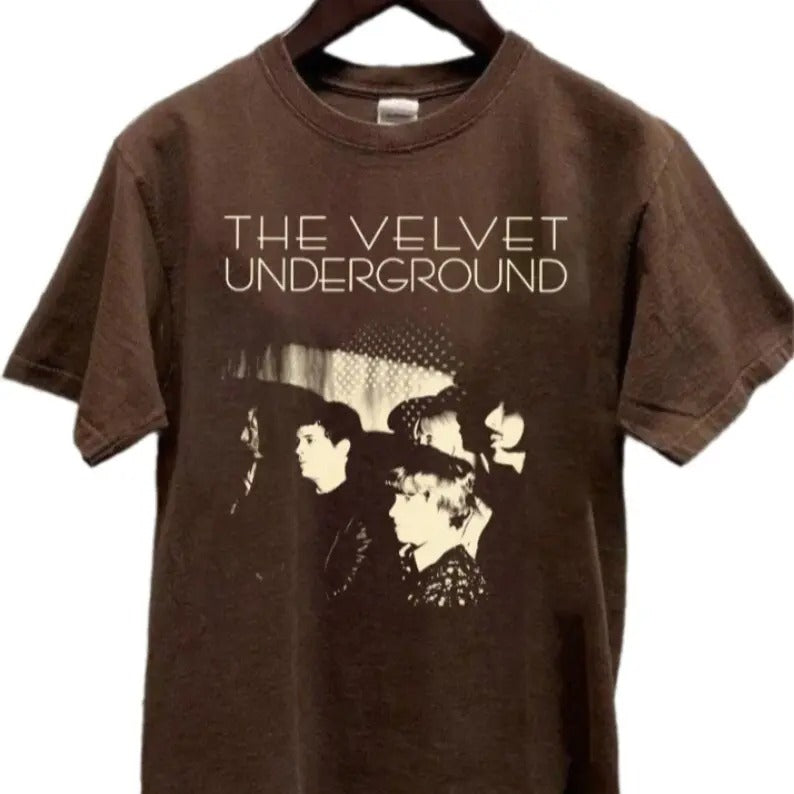 Velvet Underground Graphic Shirt, Music Velvet Top Tee, Concert Shirt Unisex, Gift for Fans