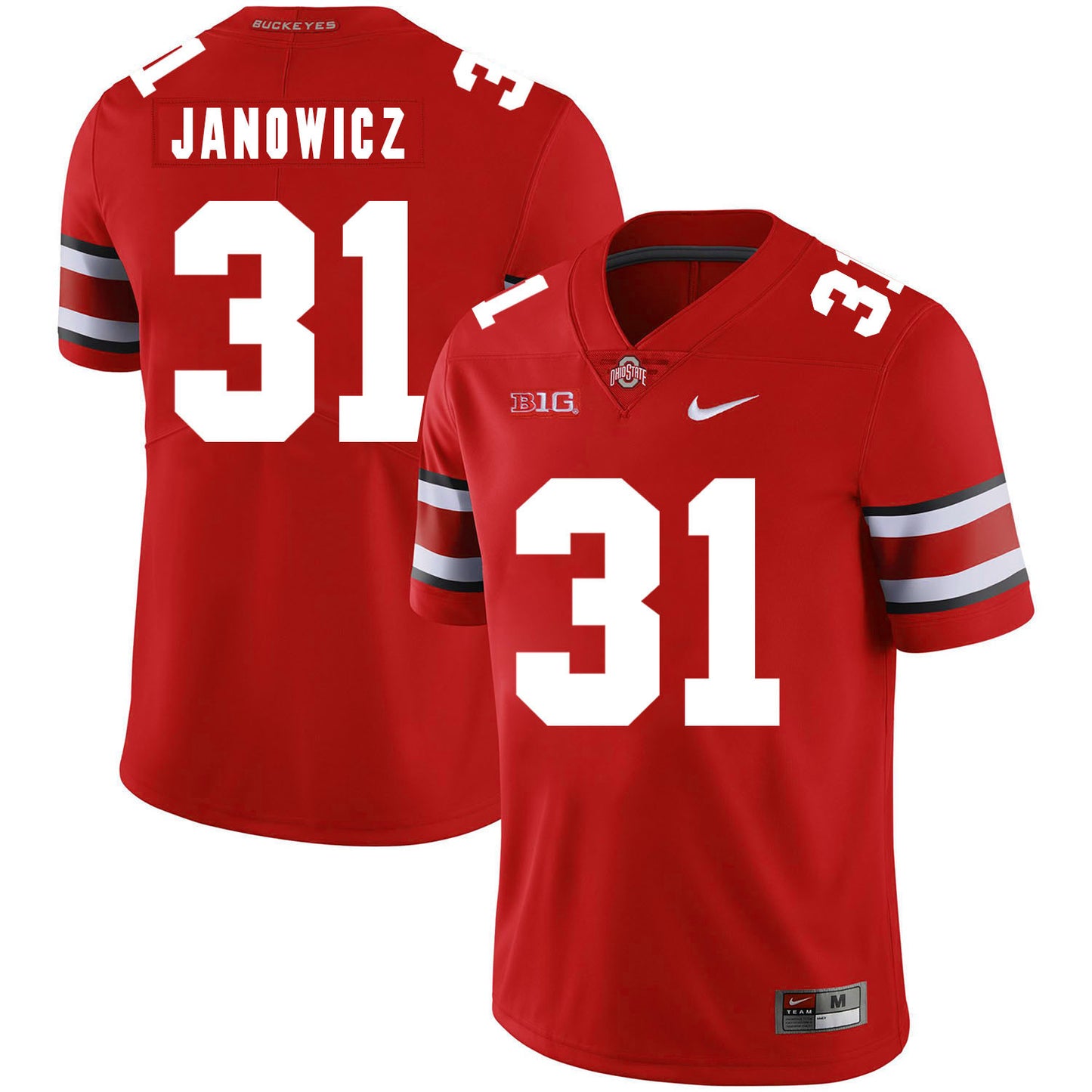 Vic Janowicz 31 Red