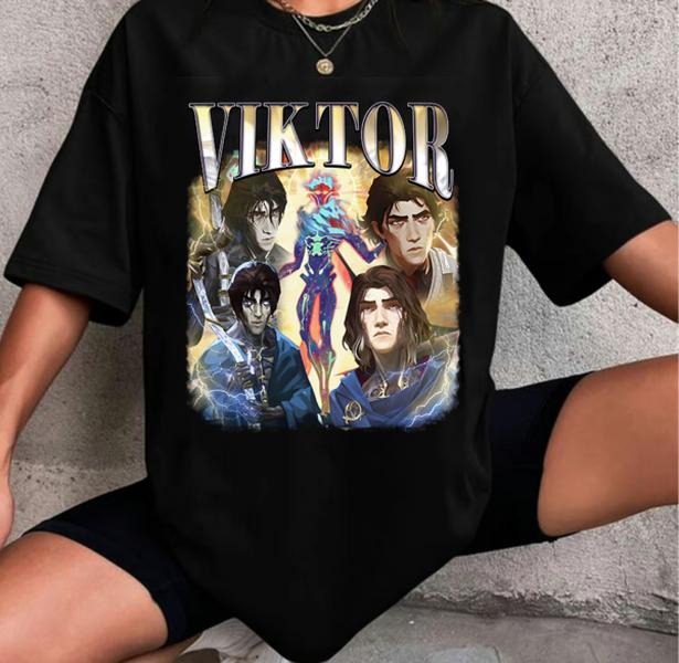 Viktor Arcane T-Shirt, Viktor Nation Arcane Season 2 Shirt, League of Legends Shirt Hoodie, Sweatshirt | InkThreadWorks.com