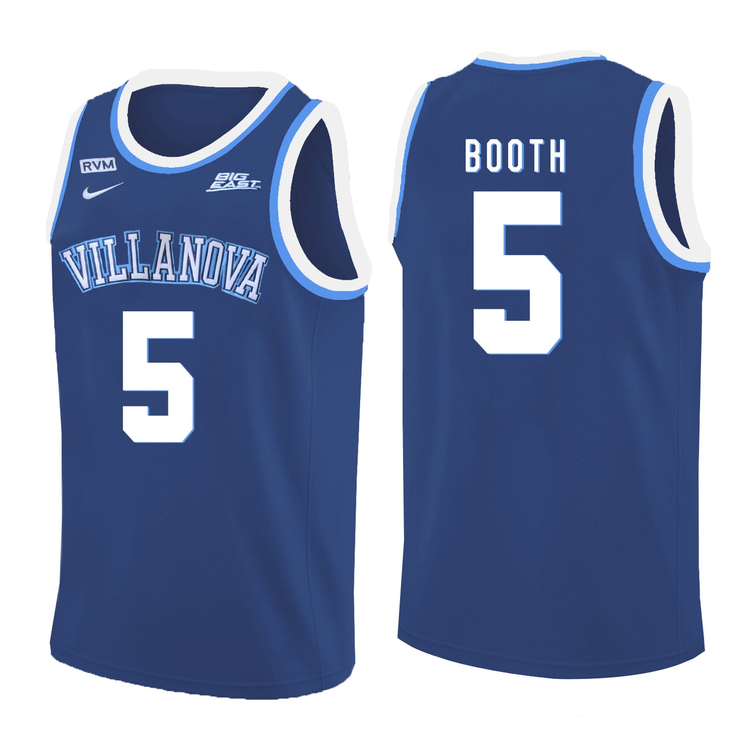 Villanova Wildcats Booth 5 Crew Neck Navy