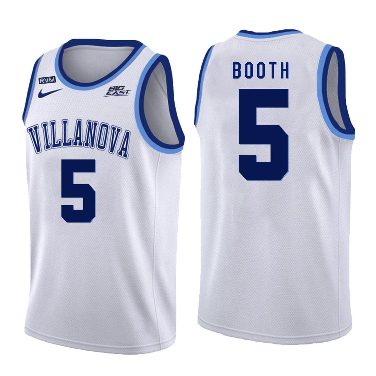 Villanova Wildcats Booth 5 Crew Neck White