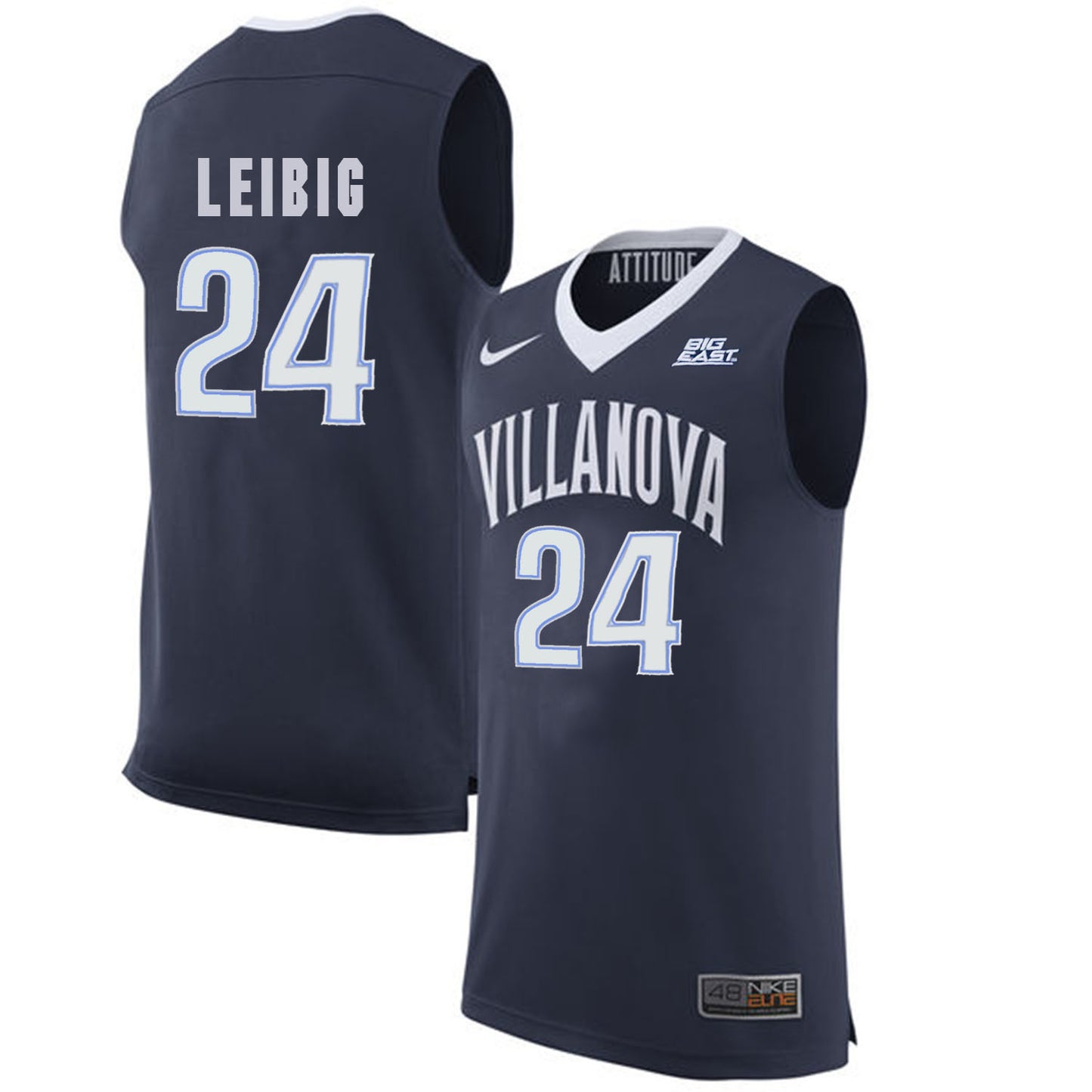 Villanova Wildcats Leibig 24 Navy