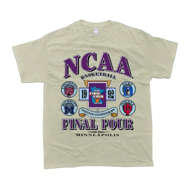 Vintage 1992 Final Four Basketball T-Shirt, Hoodie, Sweatshirt | InkThreadWorks.com