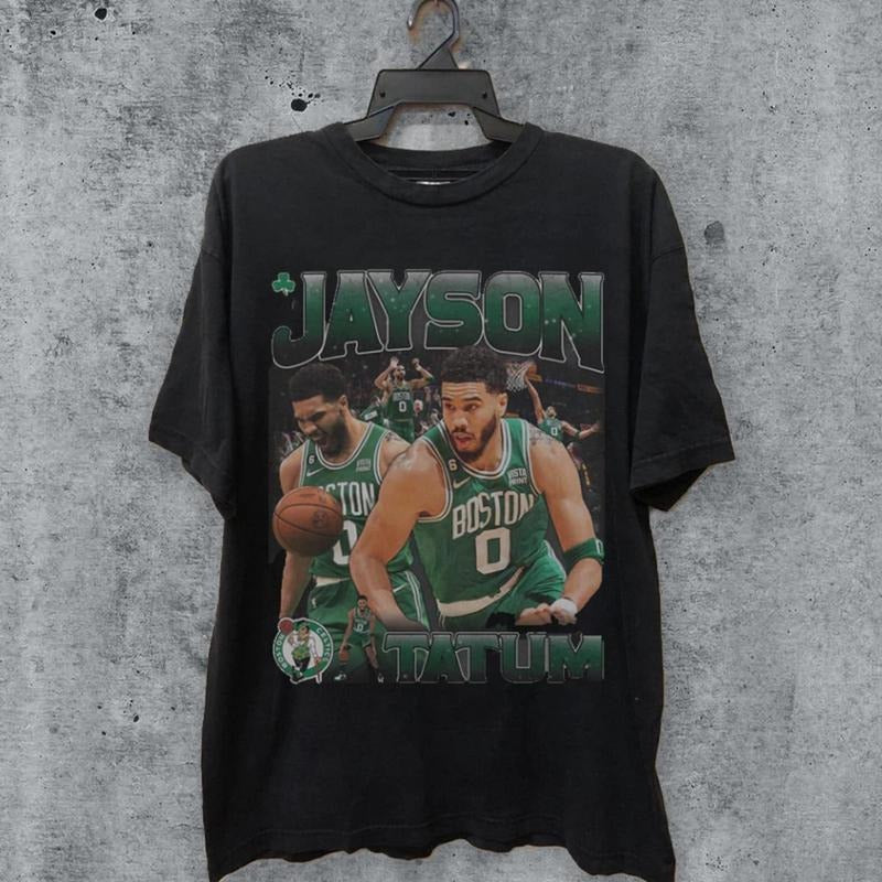 Vintage 90s JAYSON TATUM T-Shirt, Homage Retro Classic Graphic Tee, Bootleg Bestseller Unisex Sport T-Shirt Gift, Gift For Fan