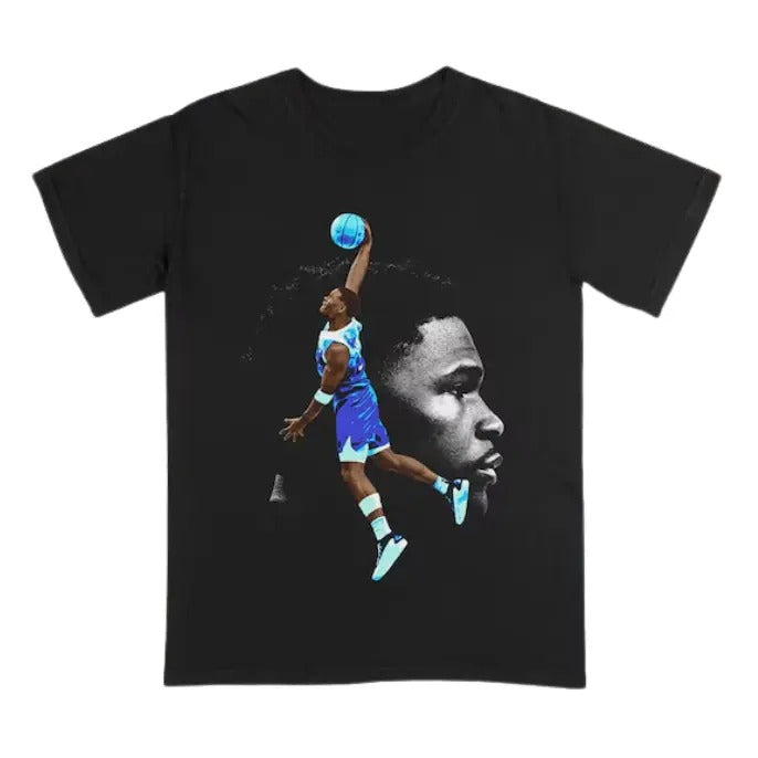 Vintage Anthony Edwards Shirt, Game Day Tee, Anthony Edwards Fans Graphic T-Shirt, Sweatshirt Crew Neck Menswear Top, Streetwear