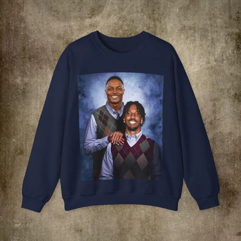 Vintage Commanders Sweatshirt Jayden & Terry Crewneck, Step Brothers Inspired Football Apparel T-Shirts, Hoodie
