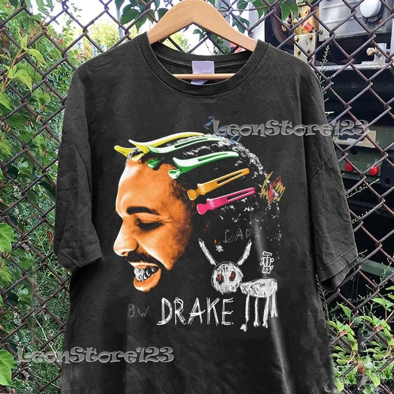 Vintage Drake Graphic T-Shirt, Gift For Women and Man Unisex T-Shirt Hoodie, Sweatshirt | InkThreadWorks.com