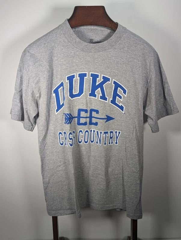 Vintage Duke Blue Devils Shirt Gray Spell Out Cross Country CC USA MadeUnisex T-shirt Sweatshirt Hoodie 31