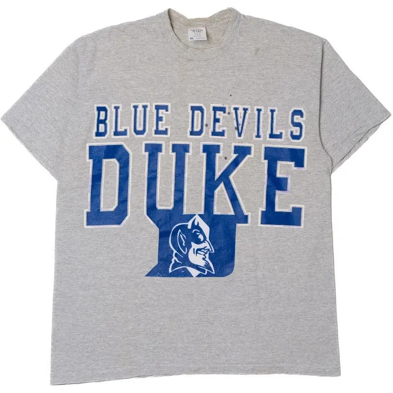 Vintage Duke Tee, Classic Sweatshirt for women, for men Cotton Menswear college merch Top Fabric T-Shirt Embroidered Hoodie