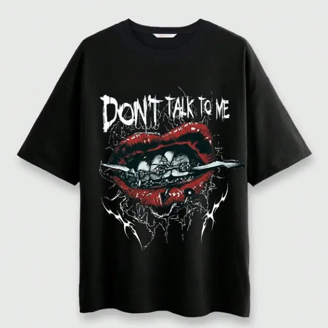 Vintage Grillz Grunge Punk Rivet Graphic Tee, Sweatshirt, Hoodie Gift For Women Top Womenswear Underwear Cotton T-Shirt Polyester