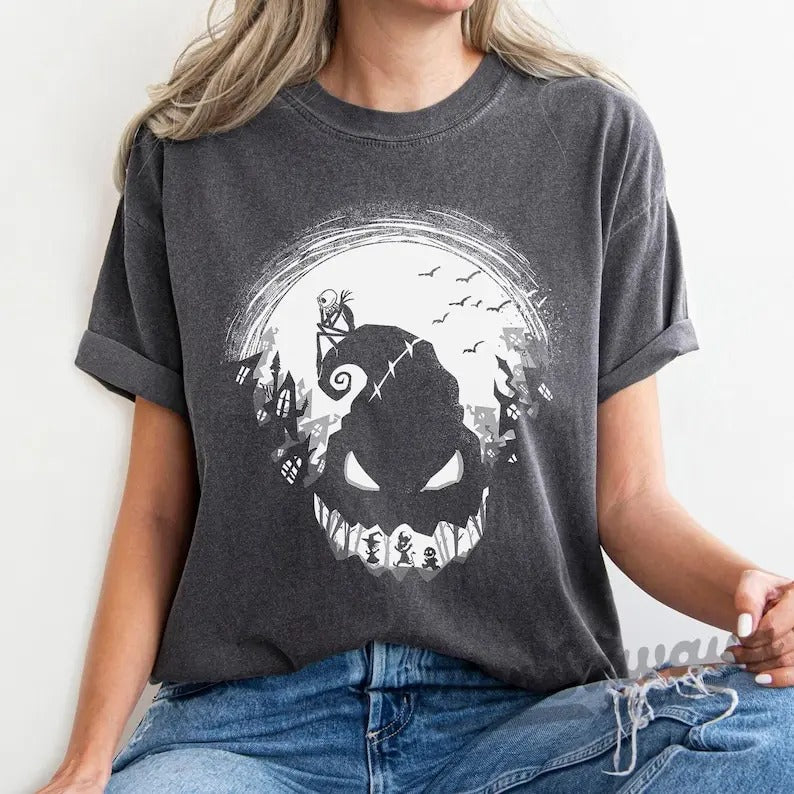 Vintage Oogie Boogie Bash 2024 Halloween Shirt, Jack Skellington Oogie Boogie Sweatshirt, Halloween Family Shirt Hoodie