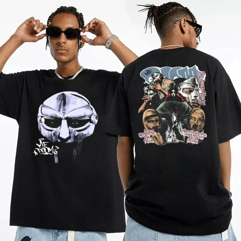 Vintage Tee Mf D00m, Operation D00msday T Shirt, Metal Face Hoodie, Retro Unisex 90s Tee, Front And Back Printed, Retro...