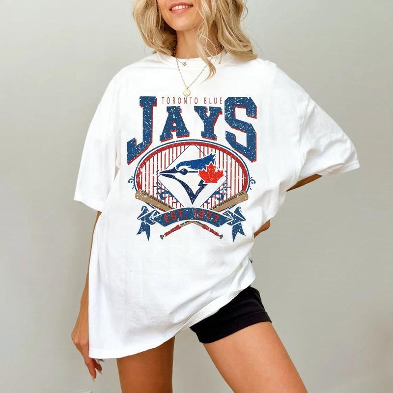 Vintage Toronto Blue Jays Shirt, Toronto Baseball Shirt Best Price