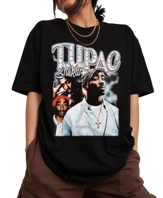 Vintage Tupac Bootleg Graphic Tees, TuPac Shirt, Tupac Shakur Shirt, 2Pac Shirt, 90s Merch, Rapper Shirt, Hip Hop 90s Legends Shirt, Rapper Merch