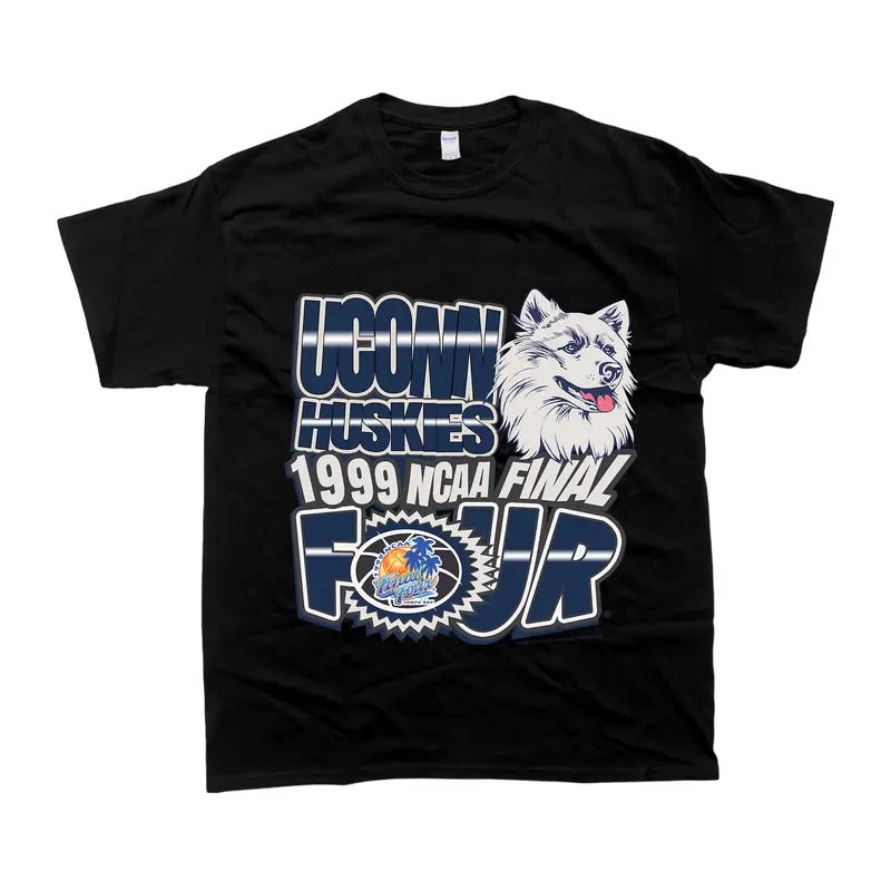 Vintage UConn 1999 Championship Shirt, Sporty Champ, Unisex Tshit For Men And Women, Casual Clothing, men's Clothing, Women's Clothing