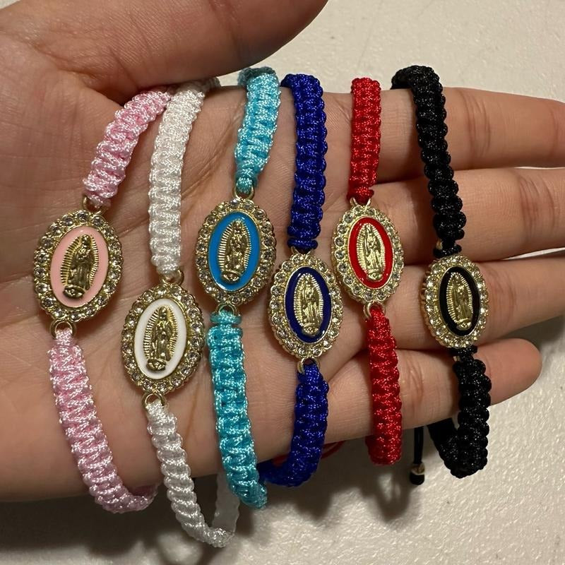 Virgen Maria bracelet. T-Shirts, Hoodie, Sweatshirt | InkThreadWorks.com