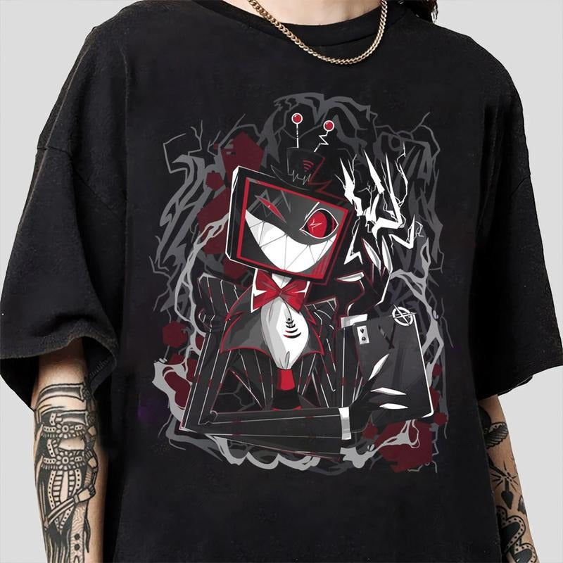Vox T-Shirt, Cute Vox Hazbin Hotel Characters, Hazbin Hotel T-Shirt, Hazbin Hotel Cartoon , Birthday Gift for fan, Helluva Boss