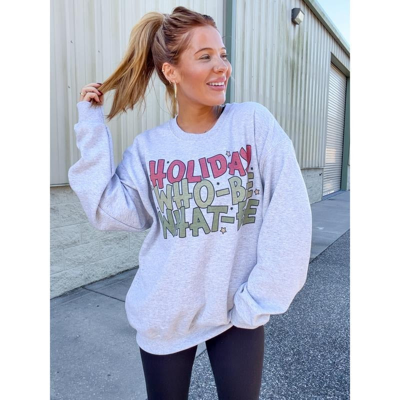 WHO BE WHAT EE Graphic Top