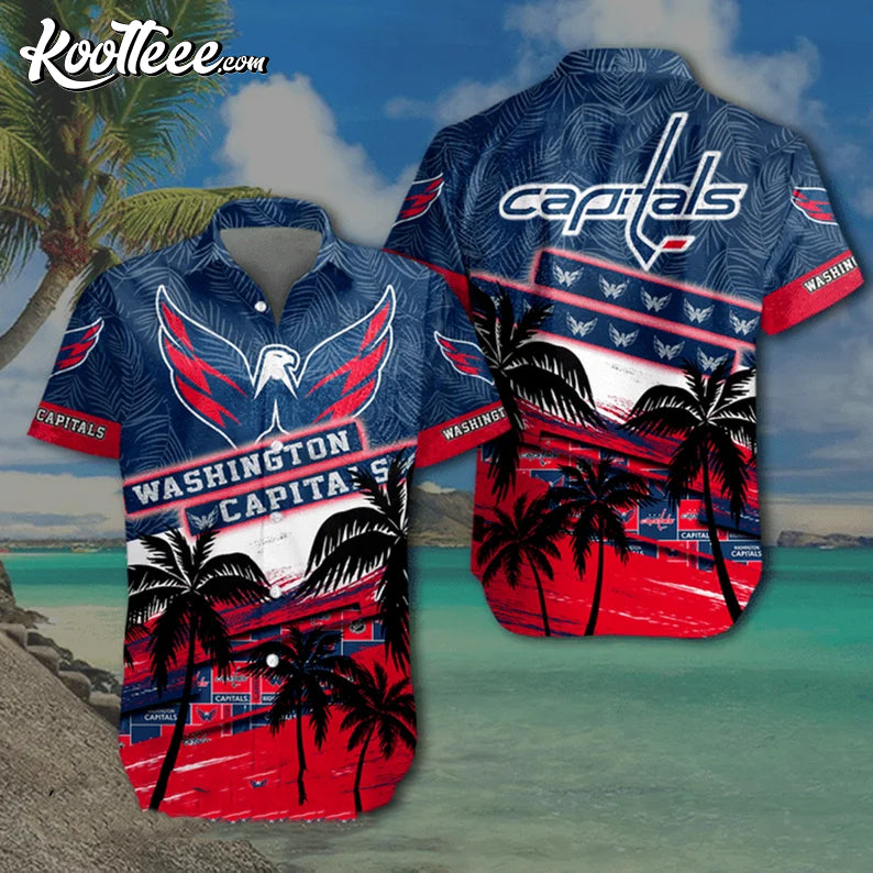 Washington Capitals Hawaiian Shirt