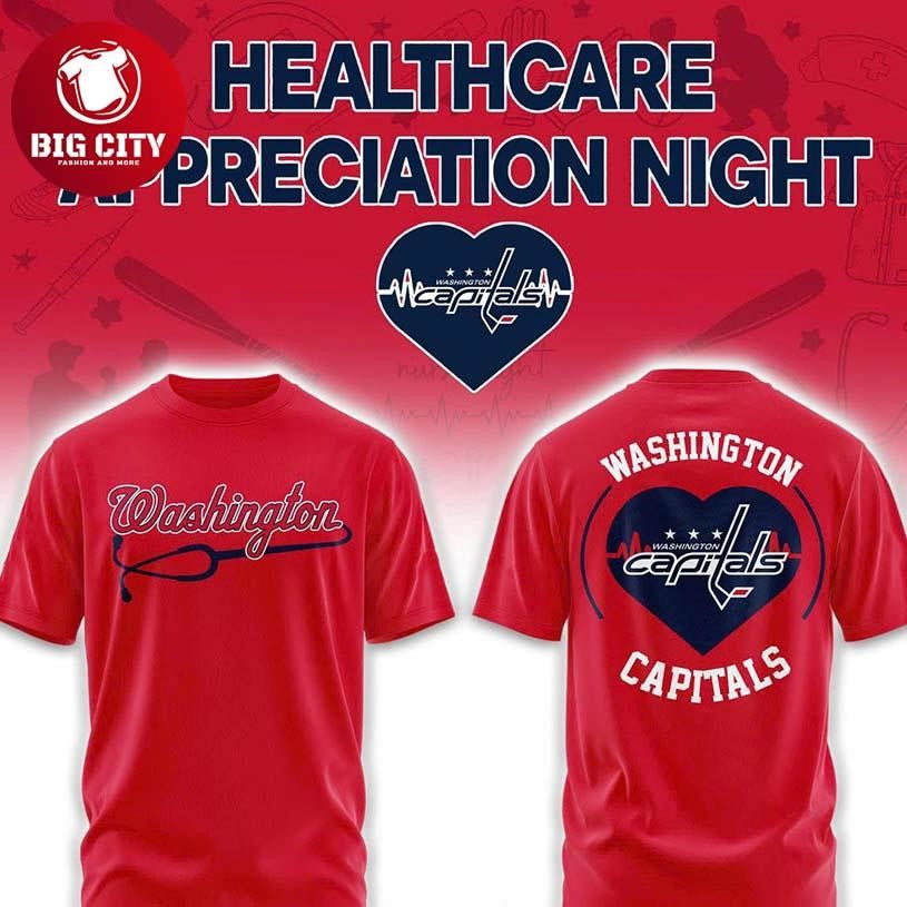 Washington Capitals x Healthcare Appreciation 2026 Night Two Sided Shirt