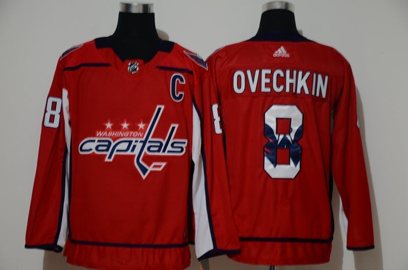 Washington Capitals #8 Alexander Ovechkin Team LOGO Edition