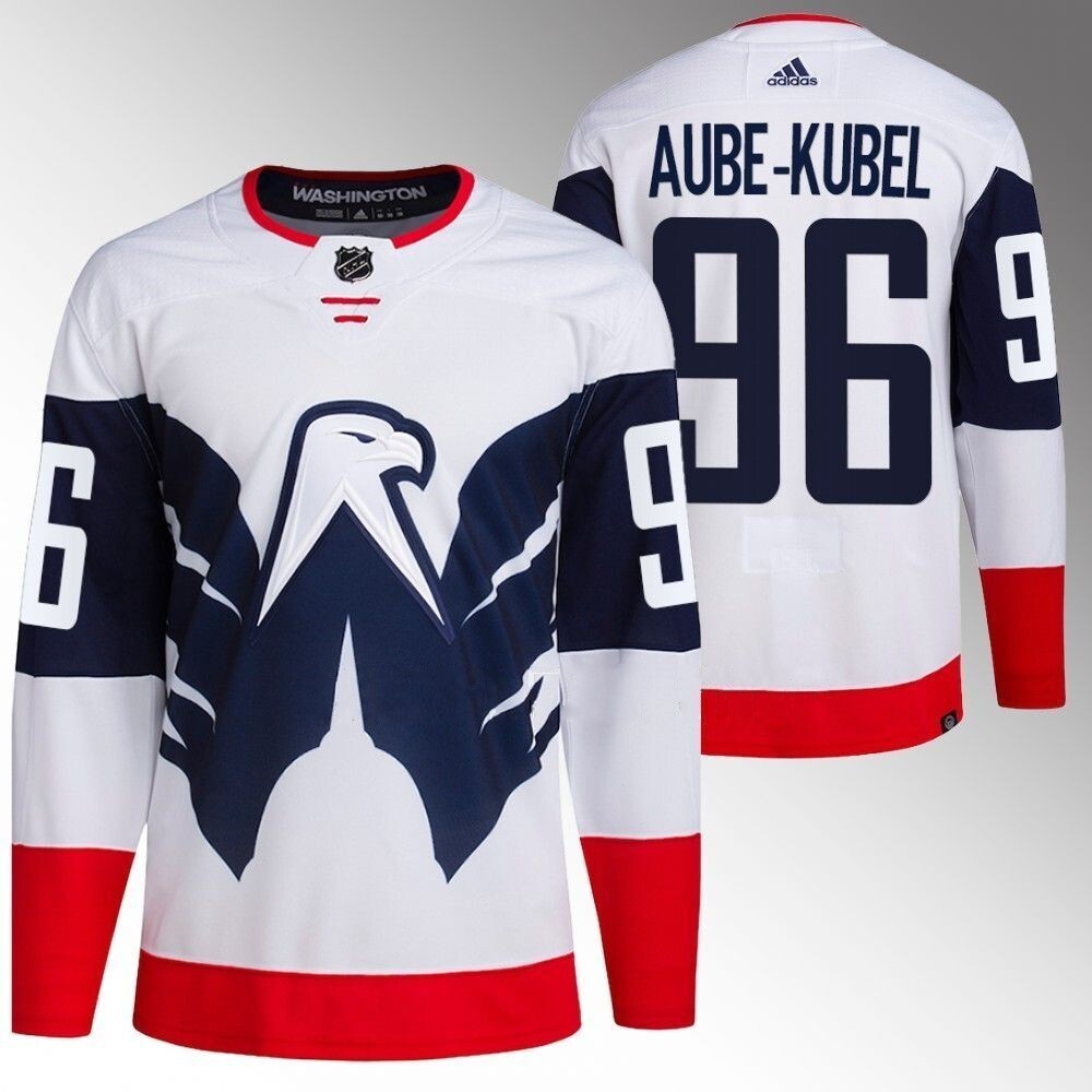 Washington Capitals #96 Nicolas Aube-Kubel 2023 NHL Stadium Series White Jersey