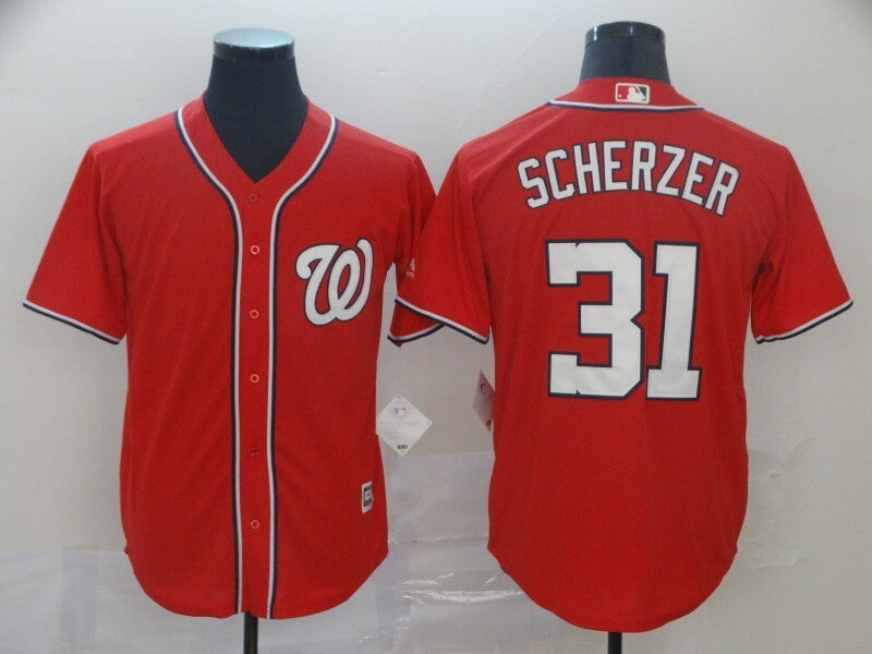 Washington Nationals #31 Max Scherzer Style 5