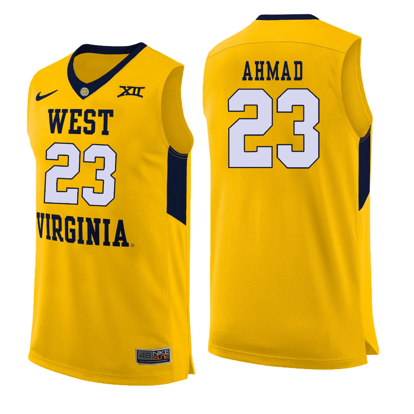 West Virginia Ahmad 23 Yellow