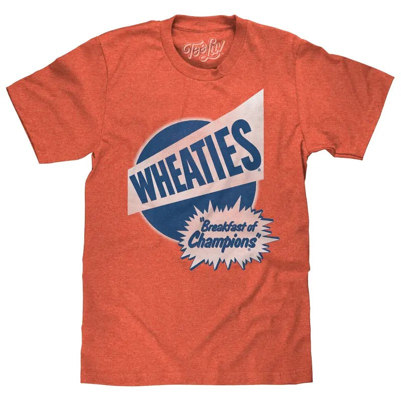 Wheaties Breakfast of Champions T-Shirt - Orange