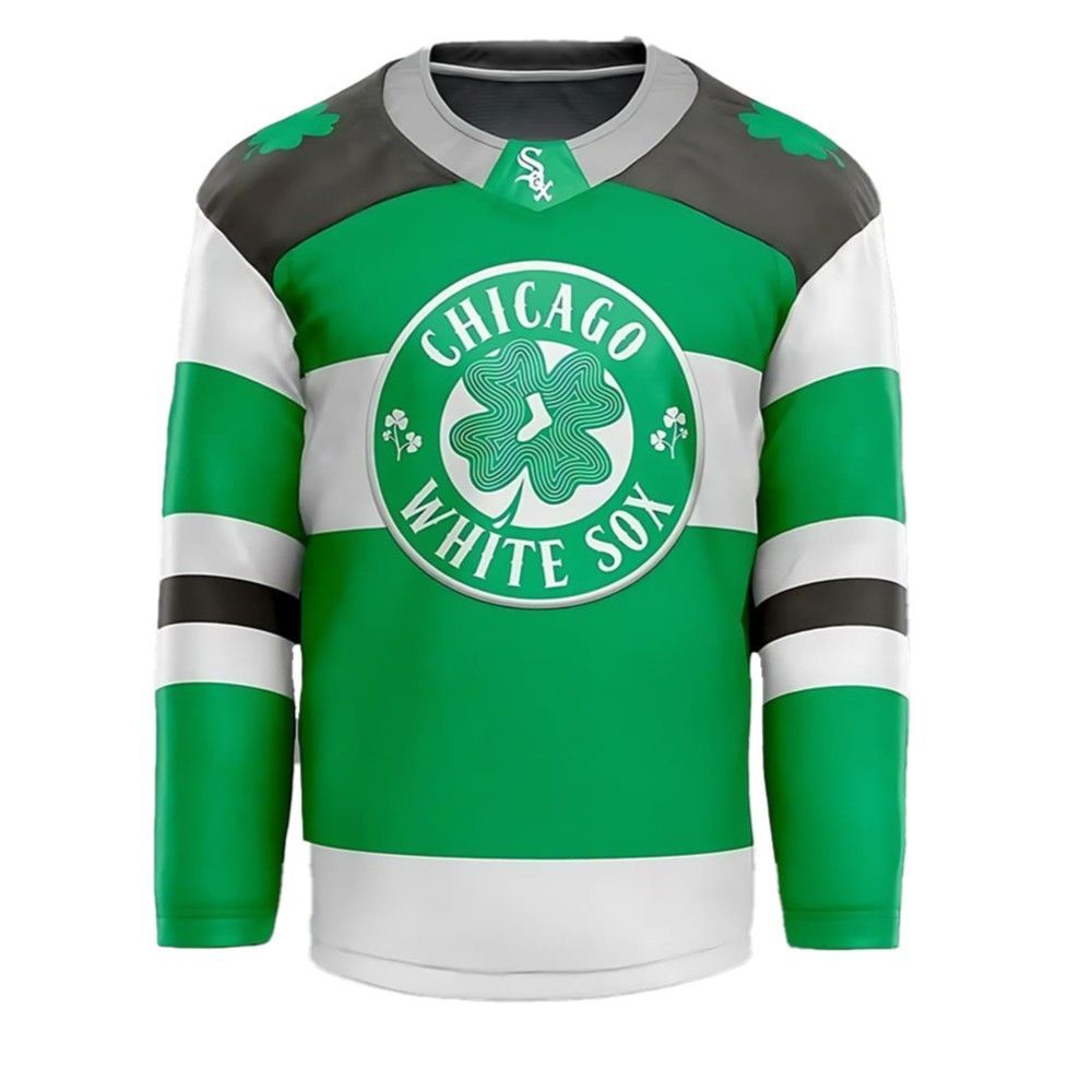 White Sox St. Paddy's Hockey Jersey 2025 Giveaway - Grishko.com