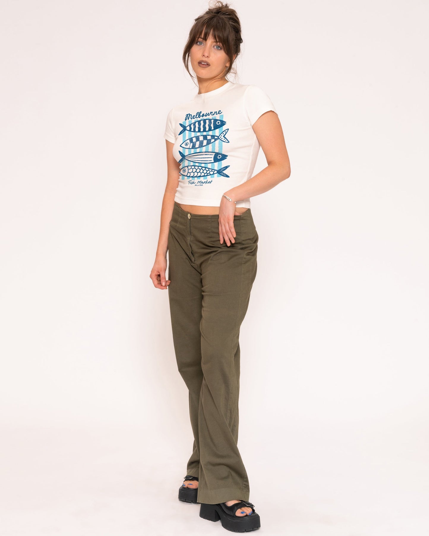 Melbourne Fish Market Longline Baby Tee