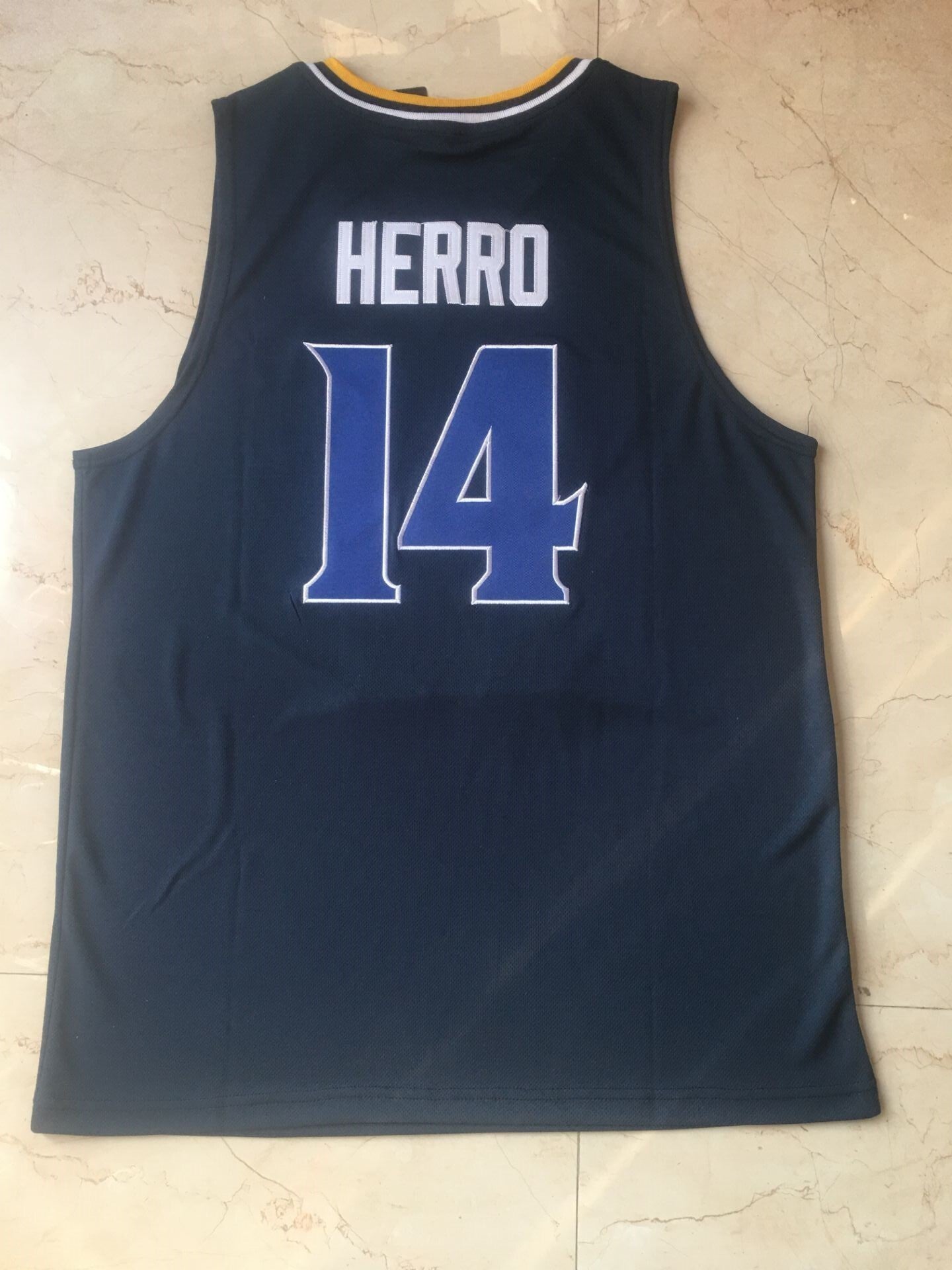 Whitnall High School #14 Tyler Herro 14 # High School Jersey Style 3