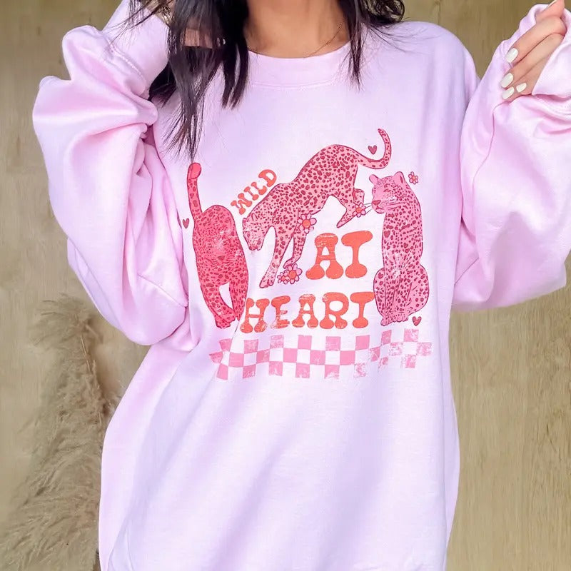 Wild At Heart Graphic Top