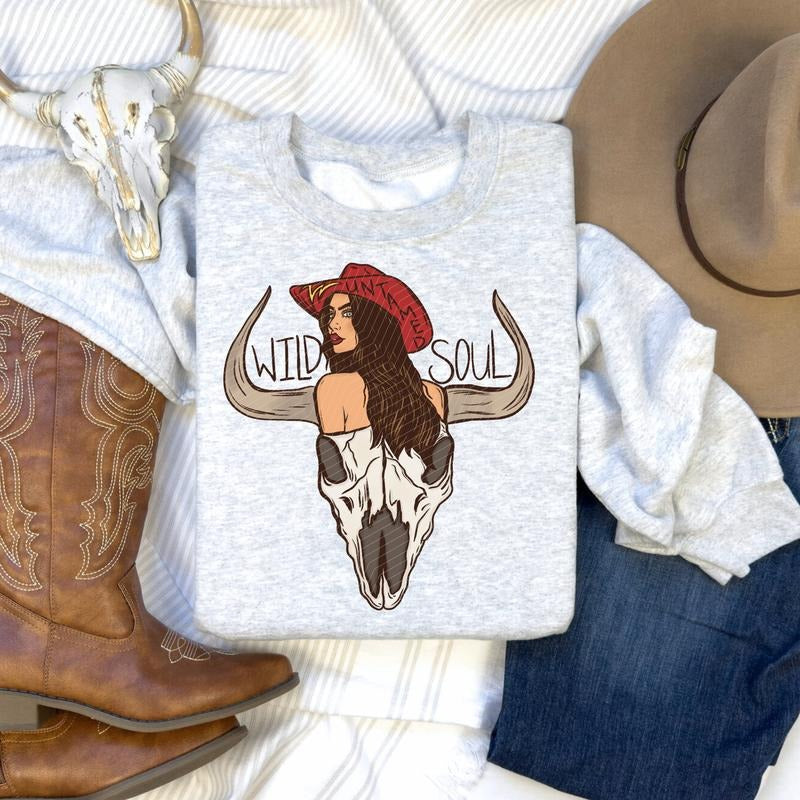 Wild Soul DTF Transfers - THIS IS NOT A SHIRT Hoodie, Sweatshirt | InkThreadWorks.com