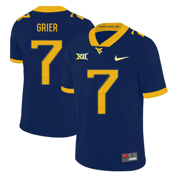Will Grier 7 Navy