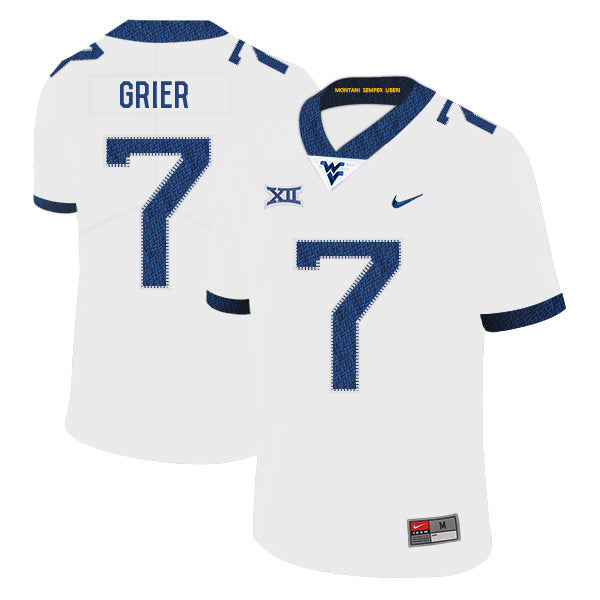 Will Grier 7 White