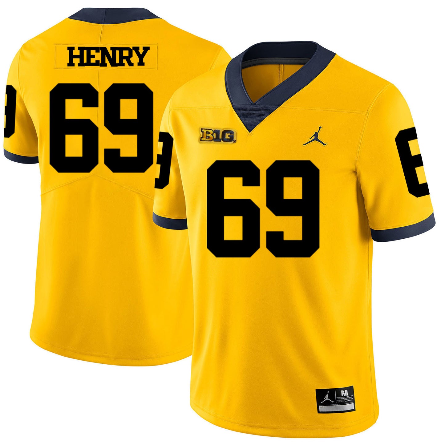 Willie Henry 69 Yellow Style 1