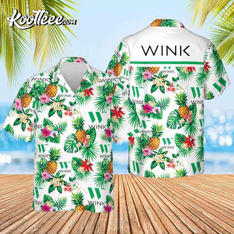 Wink Condoms Aloha Beach Hawaiian Shirt
