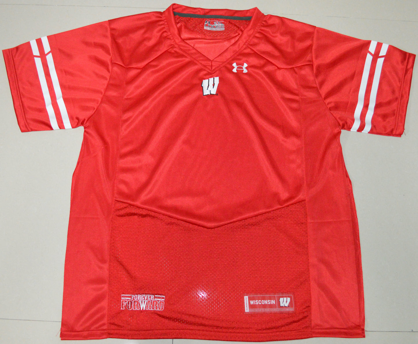 Wisconsin 2016 UA Blank Red Front