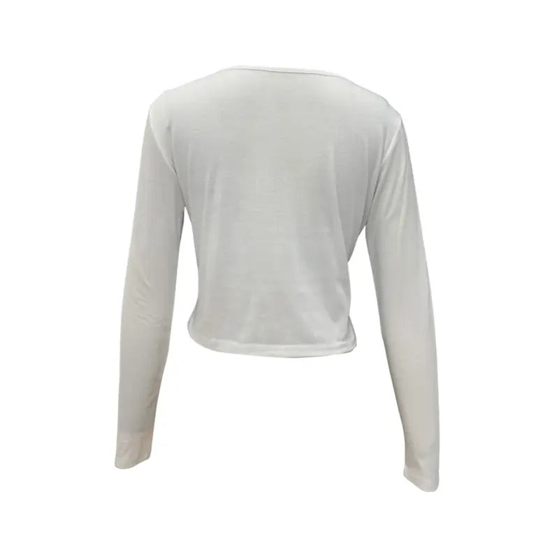 Women Vintage Crop Tops, Adults Rhinestone Love Pattern Long Sleeve Round Neck T-shirt Casual Womenswear Hoodie, Sweatshirt