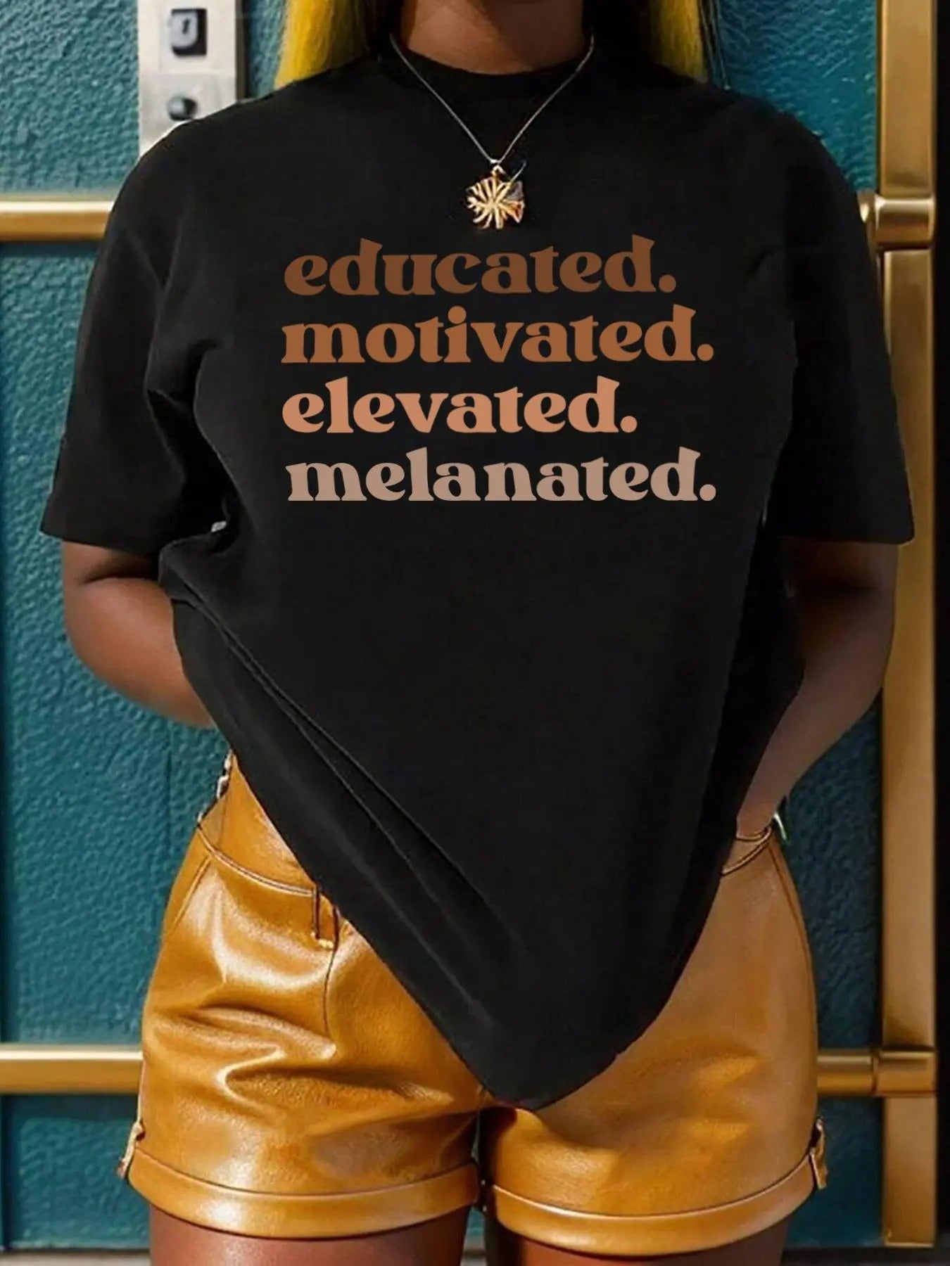 Women's Letter Print Round Neck Graphic Tee, Vintage Trendy Casual Drop Shoulder Half Sleeve T-shirt for Daily Wear, Ladies All Seasons Top, Graphic Tees Women